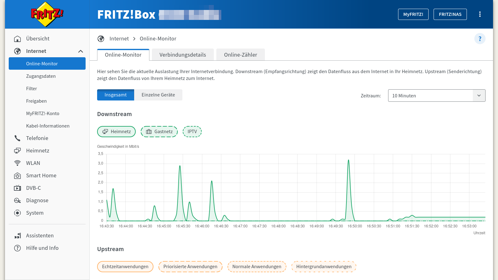fritzbox web oberfläche